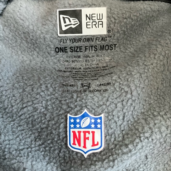 Kansas City Chiefs NFL Red Knit Beanie, Fleeced Lined - Picture 3 of 4